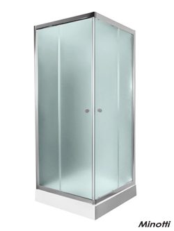 Tuš kabina 80x80cm Minotti mat staklo