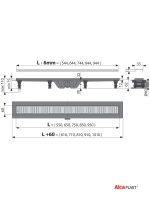 Tus kanalica Alca Plast APZ10 950 1