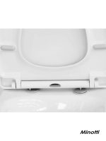 Wc daska duroplast bela MD111 2