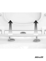 Wc daska duroplast bela MD114 4