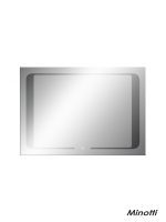Ogledalo led 80x60 Minotti H-155