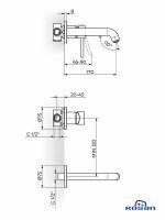 JZ31401 Ugradna baterija izliv 230mm Rosan-2
