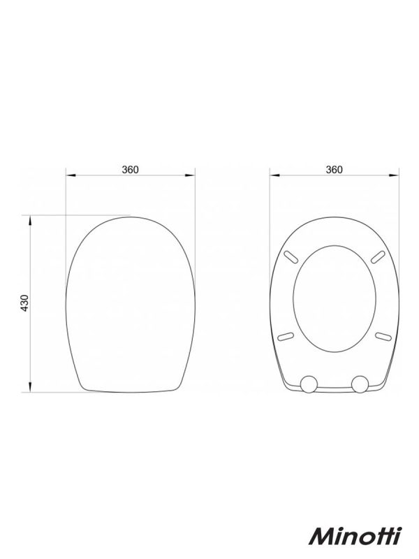 WC daska duroplast bela md-111 Minotti-5