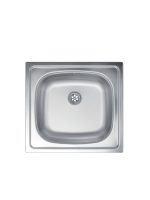 Metalac inox usadna sudopera Quadro ø60