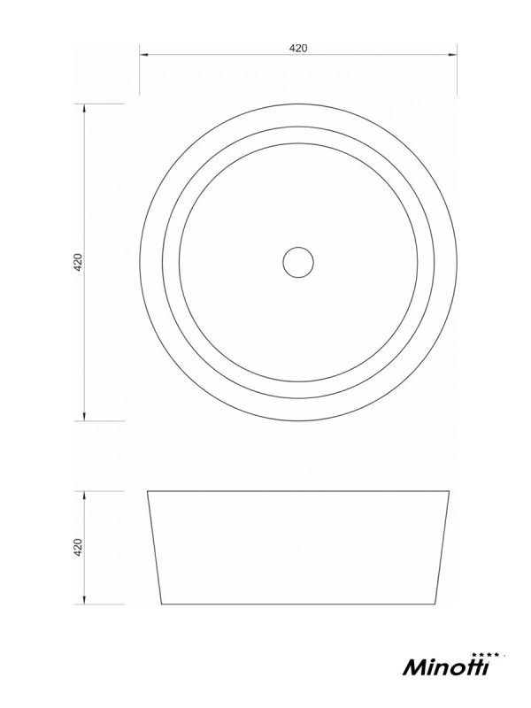 Lavabo mermerni SCW18 Minotti 1