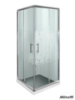 Tuš kabina 90x90cm Minotti dizajnirano staklo