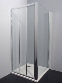 Tuš stena fiksno-staklo Kopla-San-Luna 80x185cm