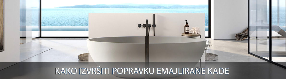 Kako izvršiti popravku emajlirane kade