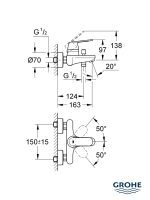 Baterija za kadu EuroSmart Cosmopolitan 32831000 1