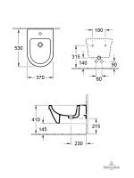 Bide Arhitectura Villeroy&Boch-54840001
