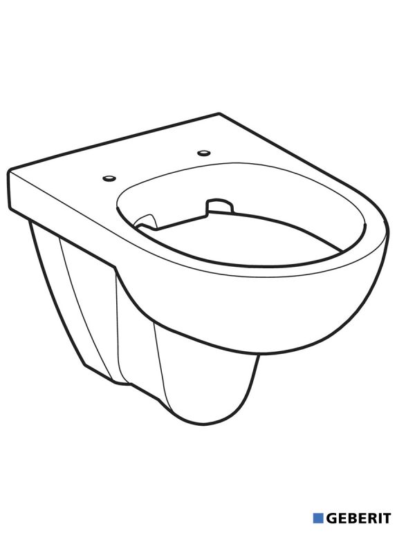 WC шolja konzolna Geberit Selnova Rimfree 4