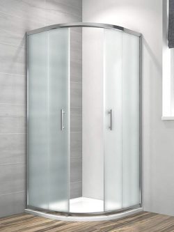 Tuš kabina 80x80 6011 mat staklo 1