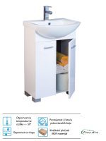 Lavabo sa ormarićem Pino Art Klasik 0094
