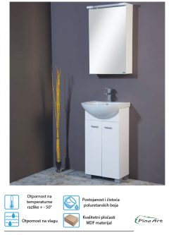 Lavabo sa ormaricem Pino Art Klasik 0131 1