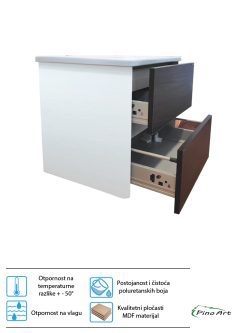 Lavabo sa ormaricem Pino Art Urban 60 0767 1