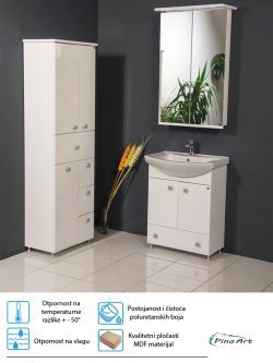 Ogledalo sa ormaricem Pino Art Mond 65 0036 1