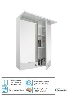 Ogledalo sa ormarićem Pino Art Link 0568