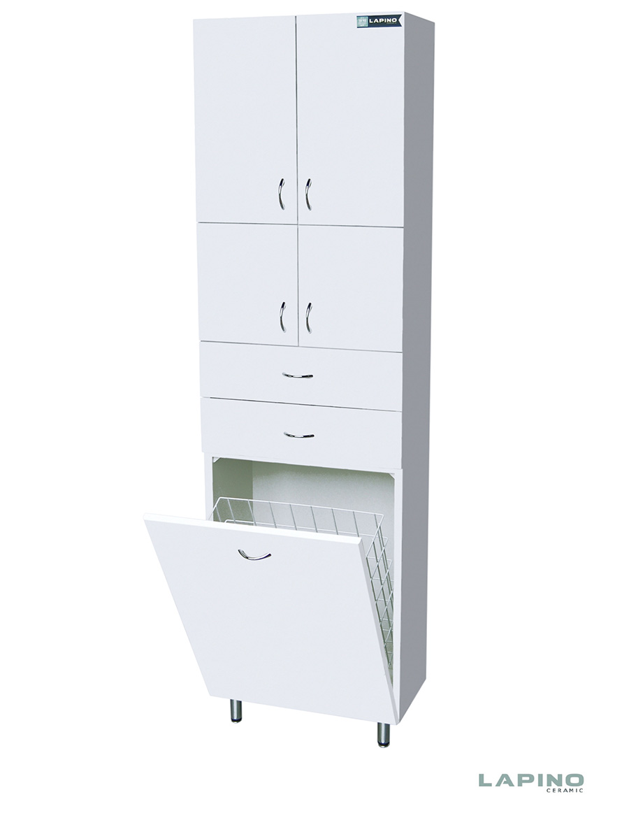 Vertikala-sa-korpom-za-ves-190x60-Lapino Vertikala sa korpom za veš 190x60 Lapino