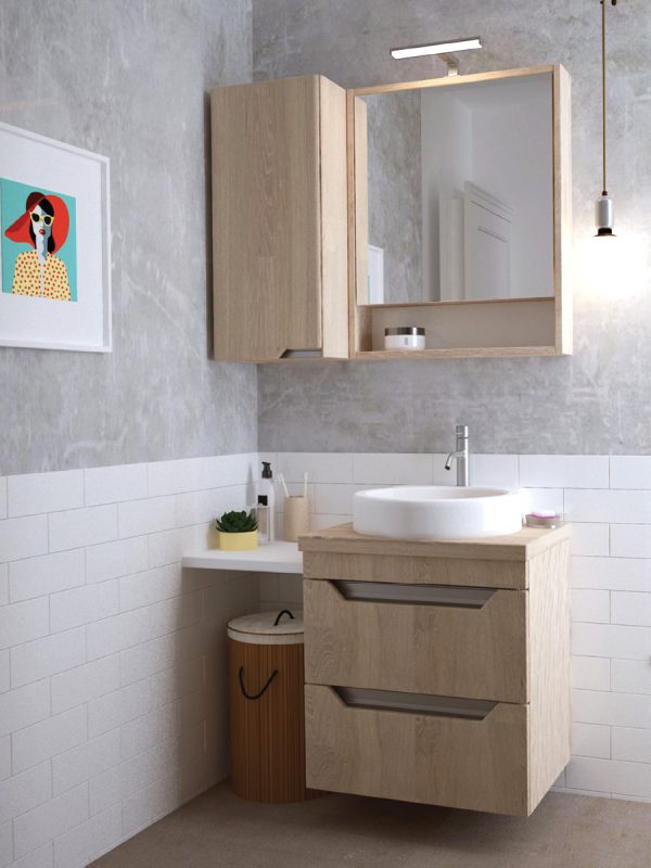 Ogledalo sa ormarićem City Emily 61cm B 5866 2