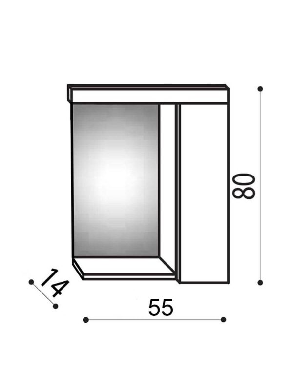 urban-ogledalo-sa-ormaricem-55cm