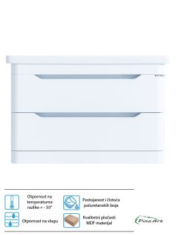 Lavabo sa ormarićem Pino Art Soft-F-80cm
