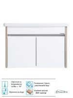 Lavabo sa ormarićem Pino Art Toledo-V-80cm