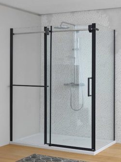Tuš kabina Kolpa-San 120x80x200cm Virgo-Uni-black