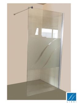 Fiksni tuš paravan Linni Elegance-logo 80x200cm