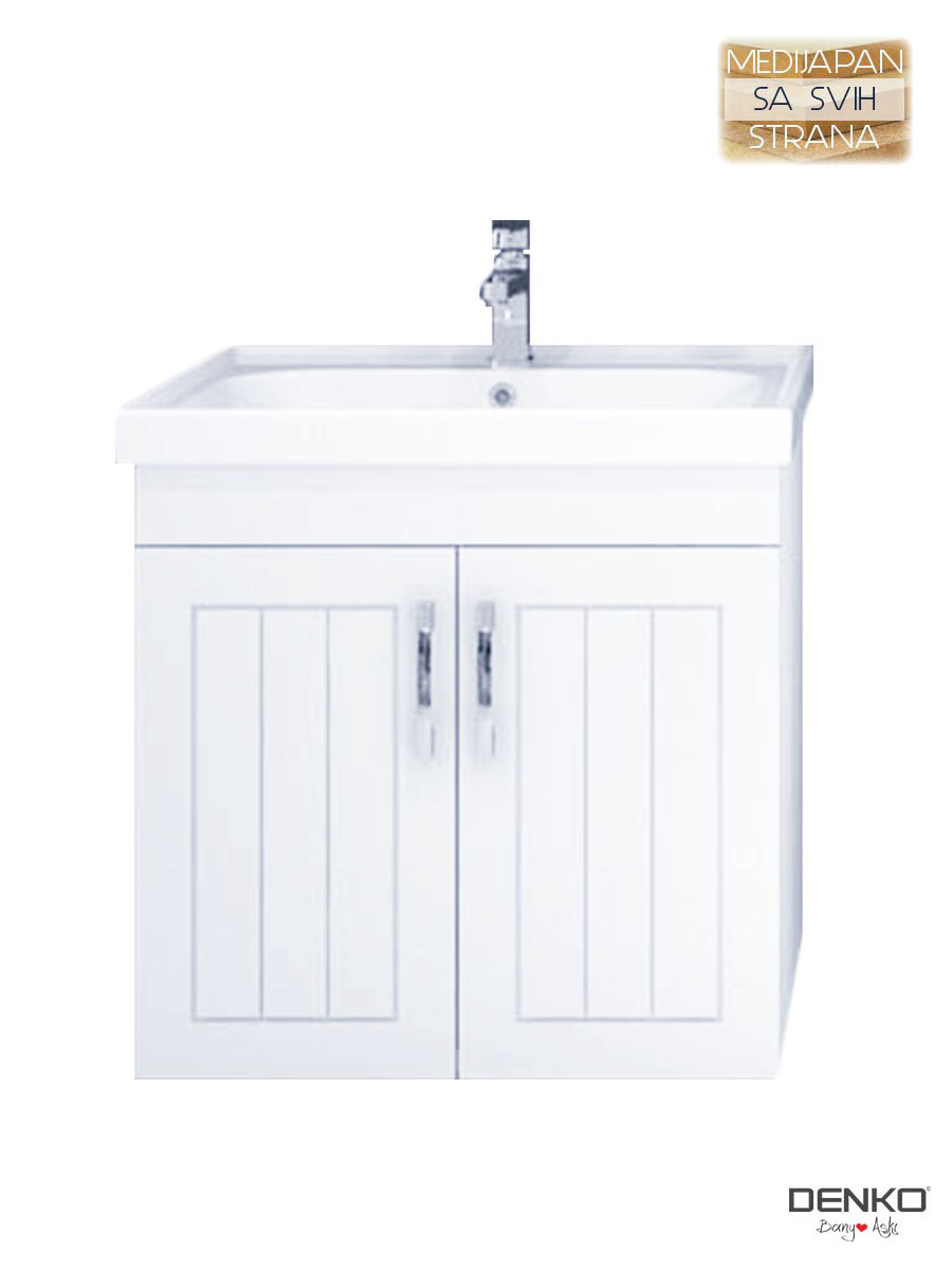 Lavabo sa ormarićem medijapan 60cm Lotus Lavabo sa ormarićem medijapan 60cm Lotus