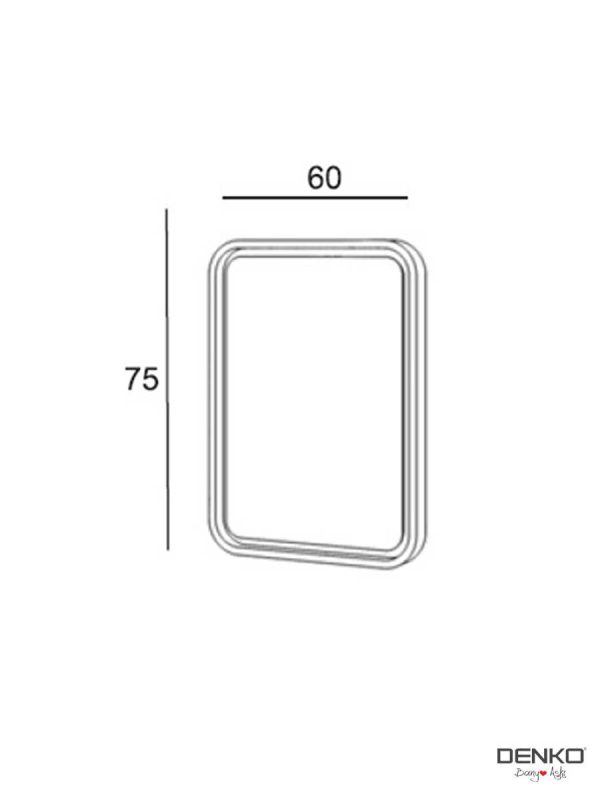Led ogledalo Taylan 60cm Denko-1