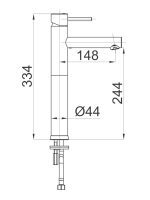 Baterija za lavabo Fresh f11 00048 Herz - Slika 2