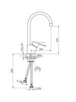Baterija za sudoperu Smart Rosan JA382001 - Slika 2
