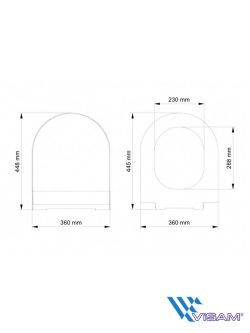 Slim wc daska Visam-Acelya duroplast-2