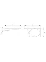 Držač sapuna metalni C-03-103 Linea Concept - Slika 2