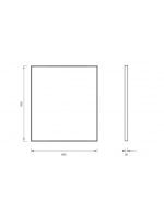 Ogledalo sa led rasvetom 60x80 Concept C-06-10LED - Slika 2