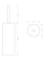 WC četka C-07-100-W Concept - Slika 2