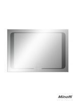 Ogledalo led 80x60 Minotti H-155D