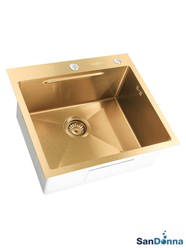 Inox sudopera HD5550R Zlatna komplet SanDonna-3