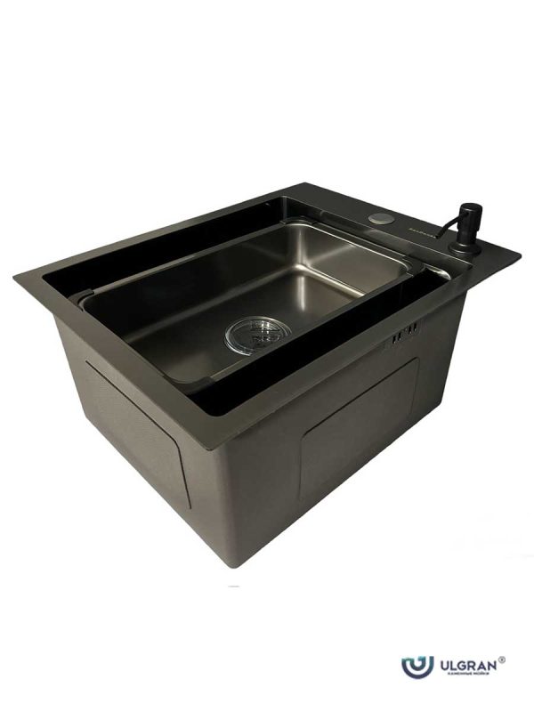 Inox sudopera Ulgran HD4050 Crna komplet-2