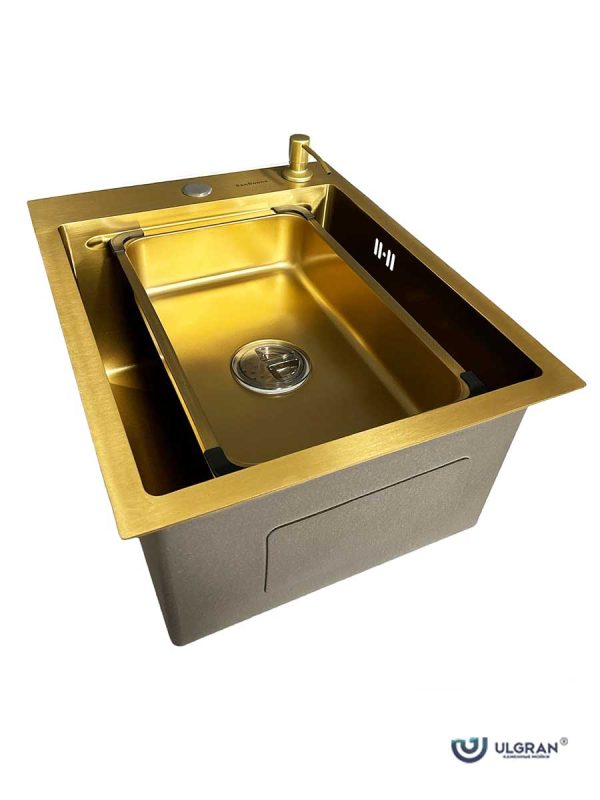 Inox sudopera Ulgran HD4050 Zlatna komplet-3