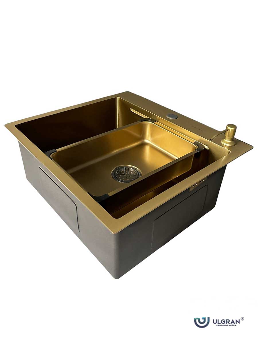 Inox sudopera Ulgran HD5550 Zlatna komplet Inox sudopera Ulgran HD5550 Zlatna komplet