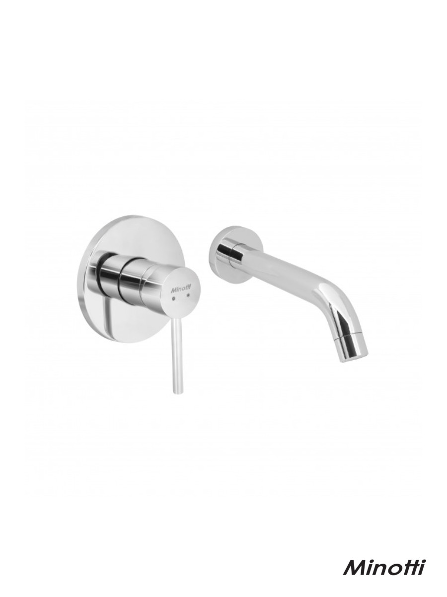 Ugradna baterija za lavabo Tubo Minotti-61S02 Ugradna baterija za lavabo Tubo Minotti-61S02