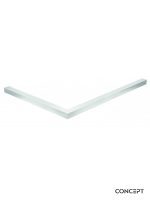 Gredica za tuš kabinu 100x80 bela C-10-100WL