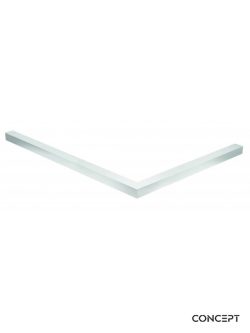 Gredica za tuš kabinu 120x80 bela-C-10-120WD