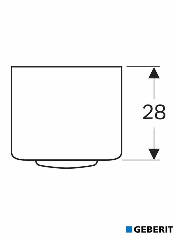 Ormarić 33x65.4cm Selnova-Square Geberit-4