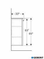 Ormarić 33x65.4cm Selnova-Square Geberit-3