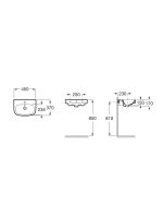 Lavabo Debba 45x37cm Roca - Slika 2