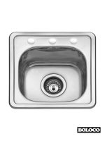 Boloco inox ugradna-sudopera BL 609 ø90