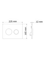 Taster Visam Olimpos mat hrom 230-001 - Slika 2