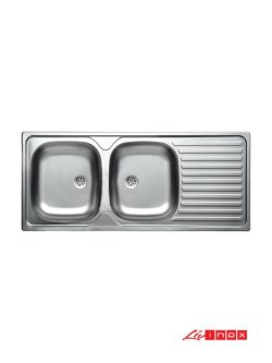 Ugradna sudopera-Livinox EC 138K inox ø90